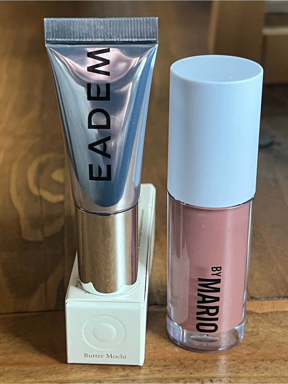 Eadem & Make Up By Mario Lip Gloss Bundle - Butter Mochi & Bare